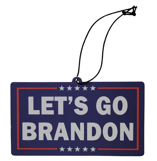 Let's Go Brandon Air Freshener LGB FJB Funny Anti Biden Political
